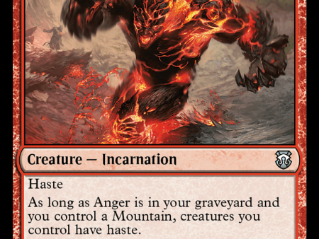 Anger (Ripple Foil) [Modern Horizons 3 Commander] Online Sale