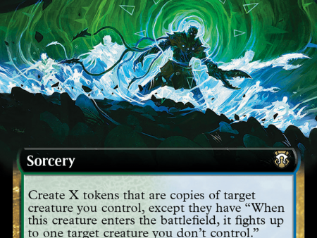 Aggressive Biomancy (Extended Art) [Modern Horizons 3 Commander] Online Sale