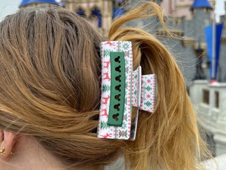 Do As Dreamers Do Christmas Sweater Claw Clip on Sale