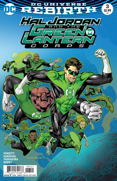 Hal Jordan and the Green Lantern Corps (DC Universe Rebirth) #03 Variant For Discount