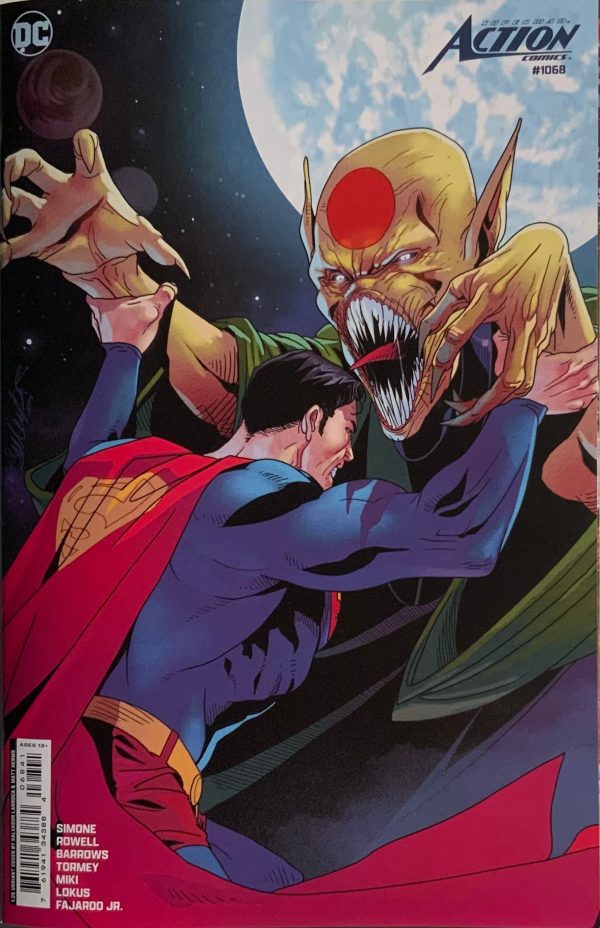 ACTION COMICS #1068 LARROCA 1:25 VARIANT COVER on Sale