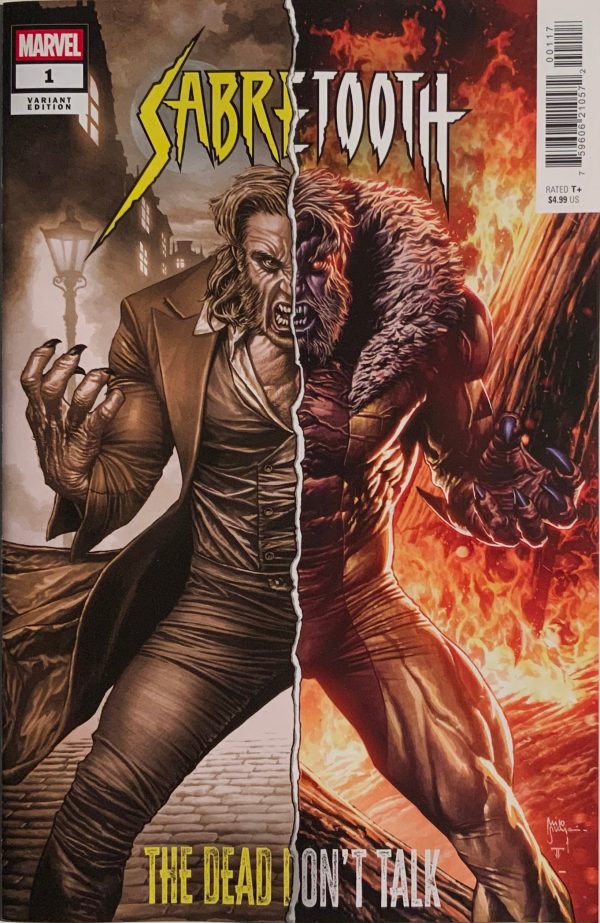 SABRETOOTH : THE DEAD DON’T TALK # 1 SUAYAN 1:25 VARIANT COVER Discount