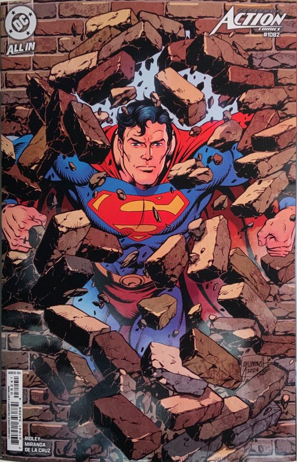 ACTION COMICS #1082 GRUMMETT 1:25 VARIANT COVER For Discount