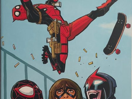 ALL-NEW ALL-DIFFERENT AVENGERS (2016) # 4 RUBIO 1:10 DEADPOOL VARIANT COVER Online Sale