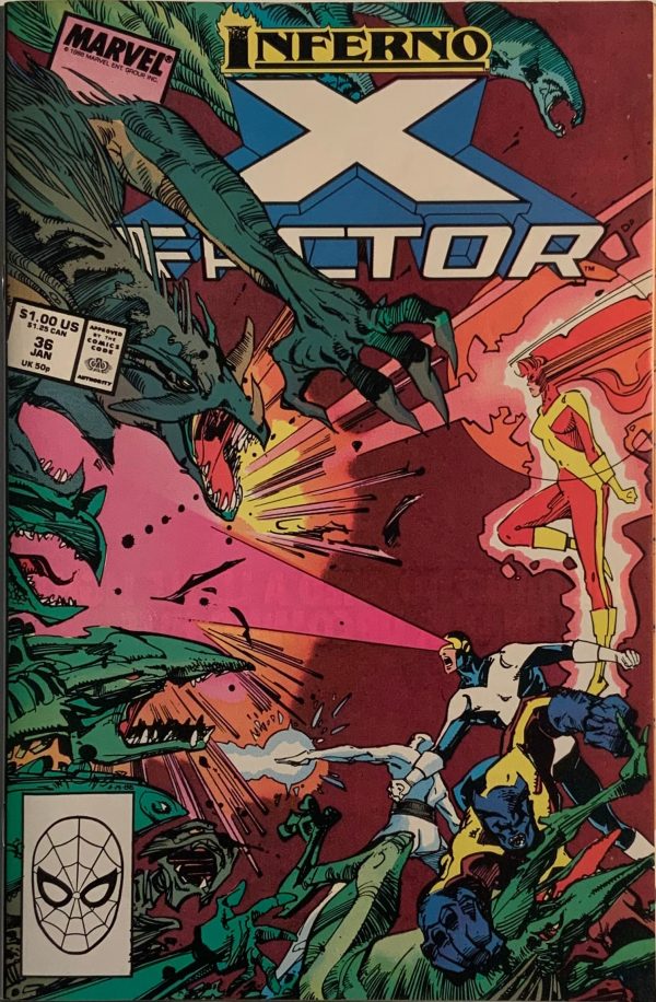 X-FACTOR (1986-1998) #36 Sale