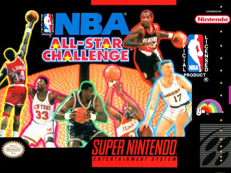 NBA ALL-STAR CHALLENGE  - SNES (W BOX & MANUAL) Online Hot Sale