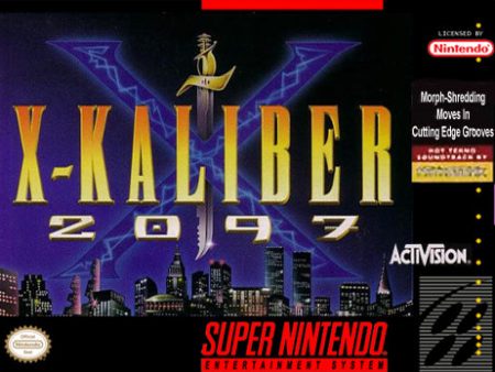 X-KALIBER 2097  - SNES (W BOX & MANUAL) Discount