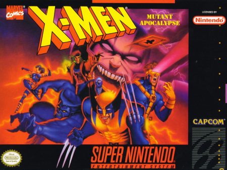 X-MEN: MUTANT APOCALYPSE  - SNES (W BOX & MANUAL) For Sale