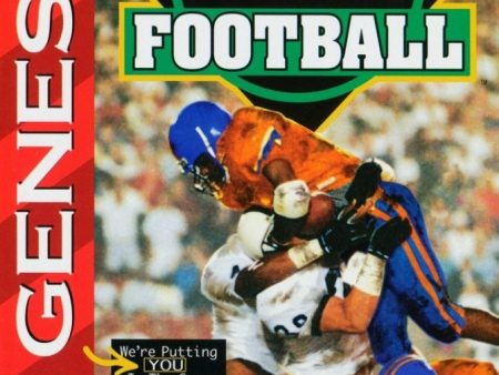 NCAA FOOTBALL  - SNES (W BOX & MANUAL) on Sale