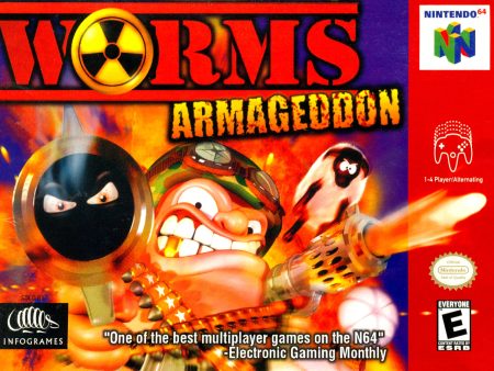 WORMS: ARMAGEDDON  - N64 (W BOX) Online now